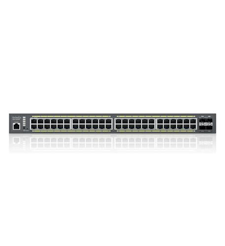 48-Port Cloud Managed 1U Rack-Mount