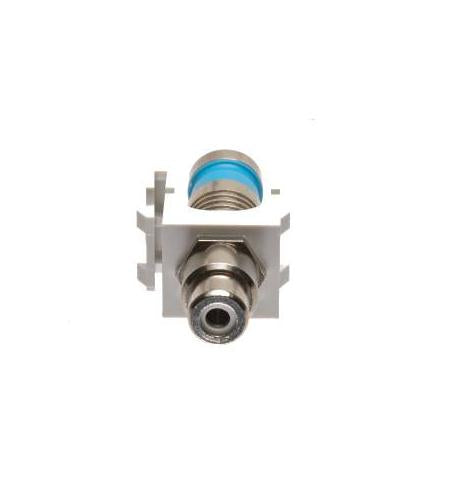 MODULE, CRIMP, RCA, RG6Q, WH INS, WHITE