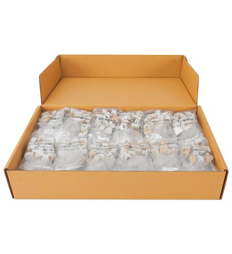 MOD, VOICE, RJ-11, EZ, 400 PK, WHITE