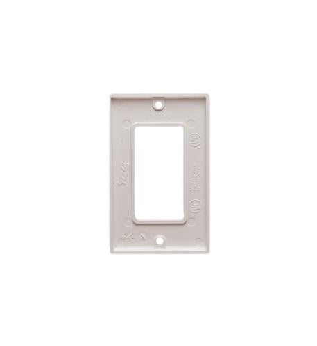 Decorex Faceplate 1 Gang - White