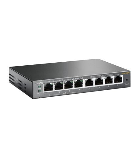 8-Port Gigabit Desktop PoE Easy Smart Sw