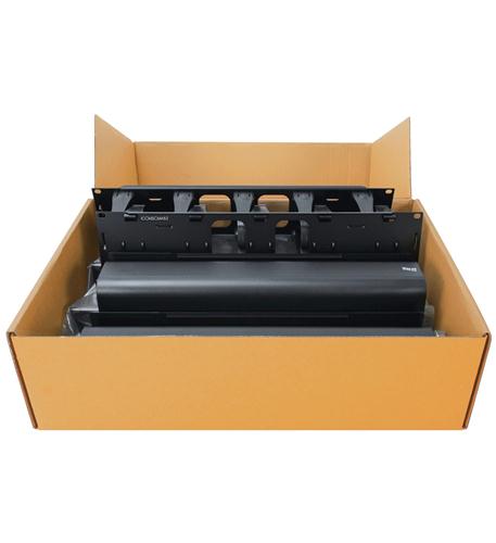 PANEL, CABLE MGMT INTERBAY, 2 RMS, 6PK