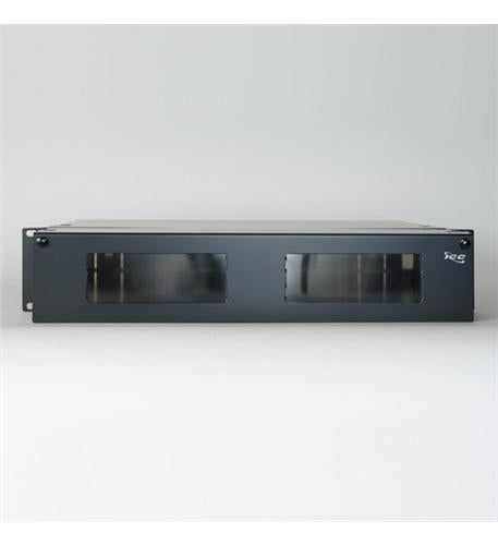 RACK ENCLOSURE, FIBER, 8-PANEL, 2 RMS