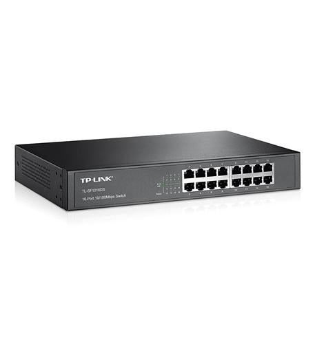 16-Port 10/100Mbps Rackmount Switch