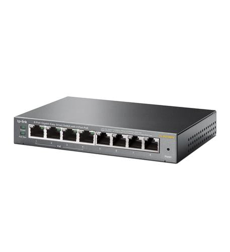 8-Port Gigabit Desktop PoE Easy Smart Sw