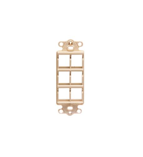 INSERT, DECOREX, HD, 6-PORT, IVORY