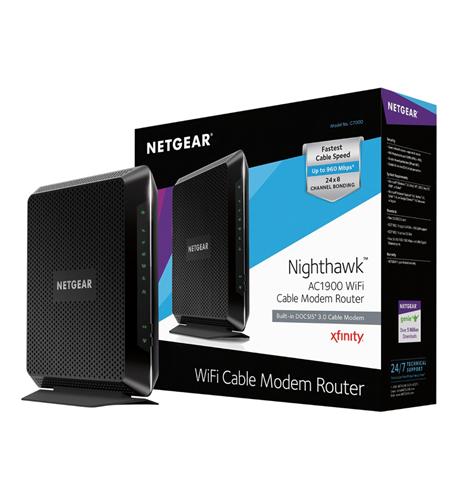 AC1900 WiFi Cable Modem Router