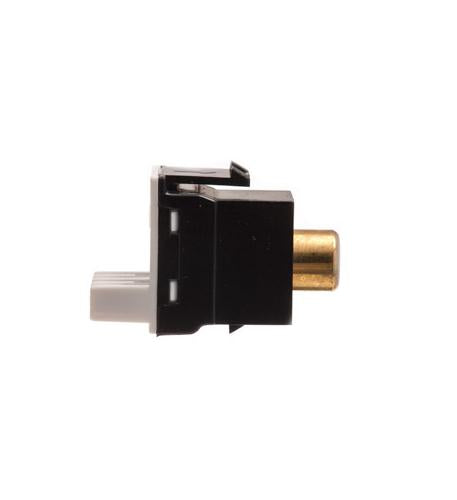 MODULE, RCA IDC, WHITE INSERT, BLACK