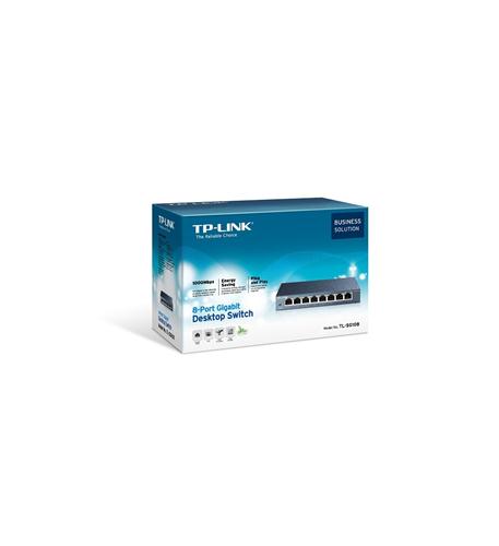 8-Port Gigabit Unmanaged Desktop Switch