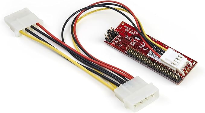 StarTech.com IDE to SATA Hard Drive or Optical Drive Adapter Converter, 40-Pin PATA to 2.5" SATA HDD / SSD / ODD Converter, TAA