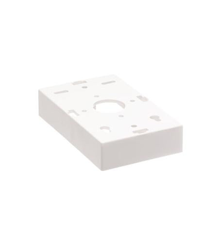 MOUNTING BOX, LOW-PROFILE, 1-GANG, IVORY