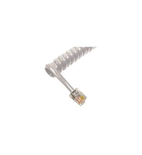 GCHA444025-FPG 25' PEARL GY Handset Cord