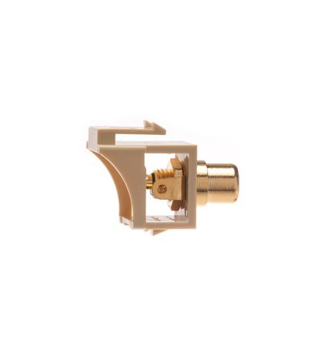 MODULE RCA SOLDER TAIL BLACK INSERT IV