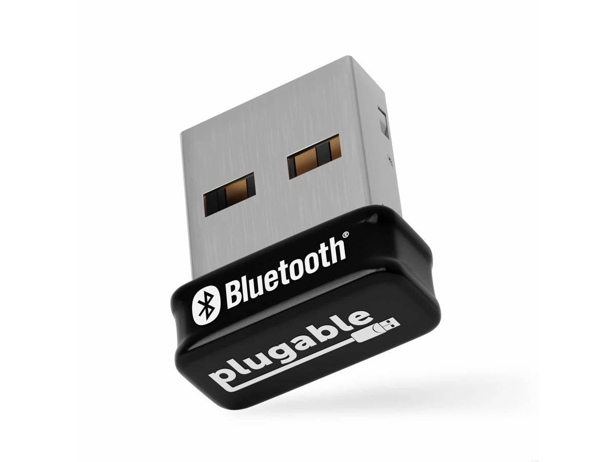 Plugable USB Bluetooth Adapter for PC, Bluetooth 5.0 Dongle Compatible with Windows