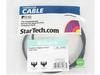 StarTech.com 3ft CAT6 Ethernet Cable, 10 Gigabit Snagless RJ45 650MHz 100W PoE Patch Cord, CAT 6 10GbE UTP Network Cable w/Strain Relief, Black, Fluke Tested/Wiring is UL Certified/TIA - Category 6 - 24AWG (N6PATCH3BK) - patch cable - 3 ft - black