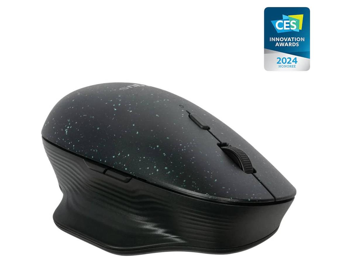 ERGOFLIPAMBIDEXTROUS ECOSMARTMOUSE BLACK