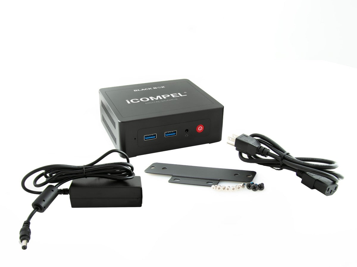 Black Box iCOMPEL Full HD 4-Zone - digital signage player