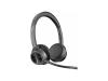 SBUY Poly Voyager 4320-M Microsoft Teams Certified Headset +BT700 dongle +Charging Stand