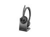 SBUY Poly Voyager 4320-M Microsoft Teams Certified Headset +BT700 dongle +Charging Stand
