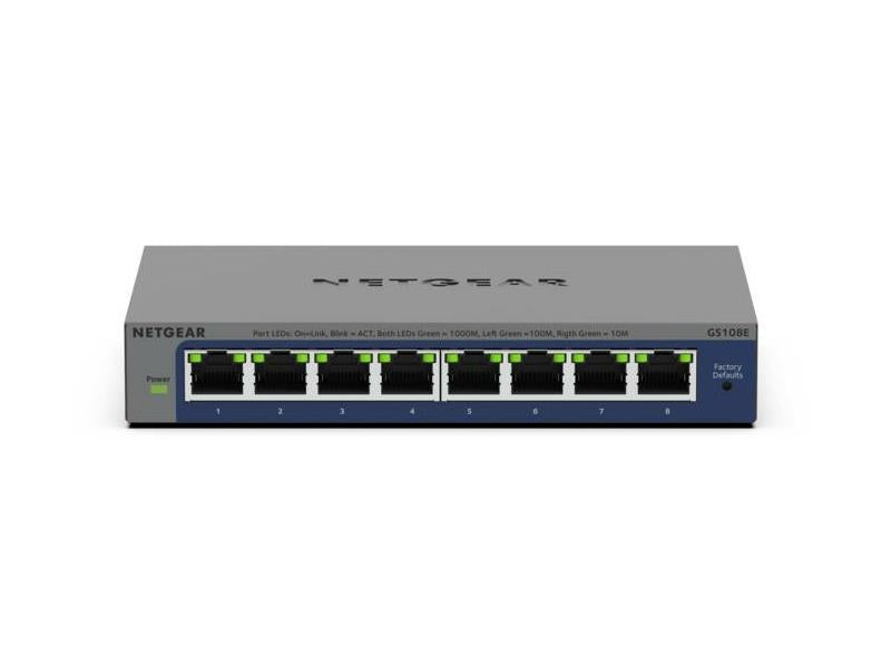 8PT GIGABIT PLUS SWITCH