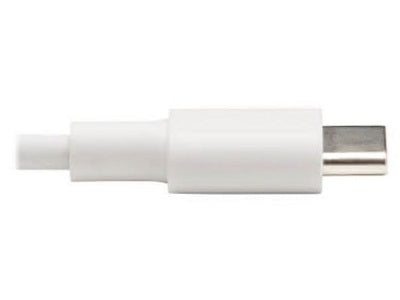 Eaton Tripp Lite Series USB-C to Lightning Sync/Charge Cable (M/M), MFi Certified, White, 3 ft. (0.9 m)