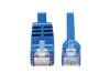 Eaton Tripp Lite Series Down-Angle Cat6 Gigabit Molded UTP Ethernet Cable (RJ45 Right-Angle Down M to RJ45 M), Blue, 20 ft. (6.09 m)