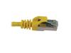 Eaton Tripp Lite Series Cat6a 10G Snagless Shielded Slim STP Ethernet Cable (RJ45 M/M), PoE, Yellow, 3 ft. (0.9 m)