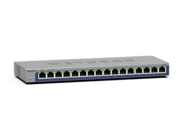 16-Port Gigabit Ethernet Unmanaged Switch GS116v3