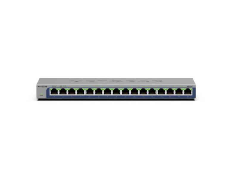 16-Port Gigabit Ethernet Unmanaged Switch GS116v3