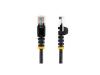 6 FT BLACK SNAGLESS CAT5E PATCH CABLE