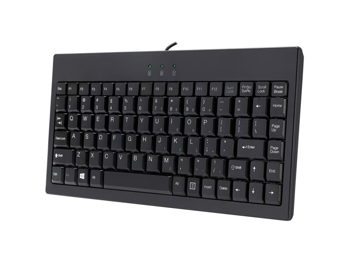 Mini USB keyboard w/PS/2 adaptor
