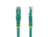 StarTech.com 15ft CAT6 Ethernet Cable, 10 Gigabit Molded RJ45 650MHz 100W PoE Patch Cord, CAT 6 10GbE UTP Network Cable with Strain Relief, Green, Fluke Tested/Wiring is UL Certified/TIA - Category 6 - 24AWG (C6PATCH15GN) - patch cable - 15 ft - green