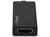 StarTech.com USB-C to HDMI Adapter - USB Type-C to HDMI Converter - 4K 60Hz - external video adapter - black