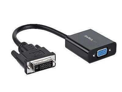 StarTech.com DVI-D to VGA Active Adapter Converter Cable - 1080p - DVI to VGA Converter box (DVI2VGAE) - video adapter - 81 ft