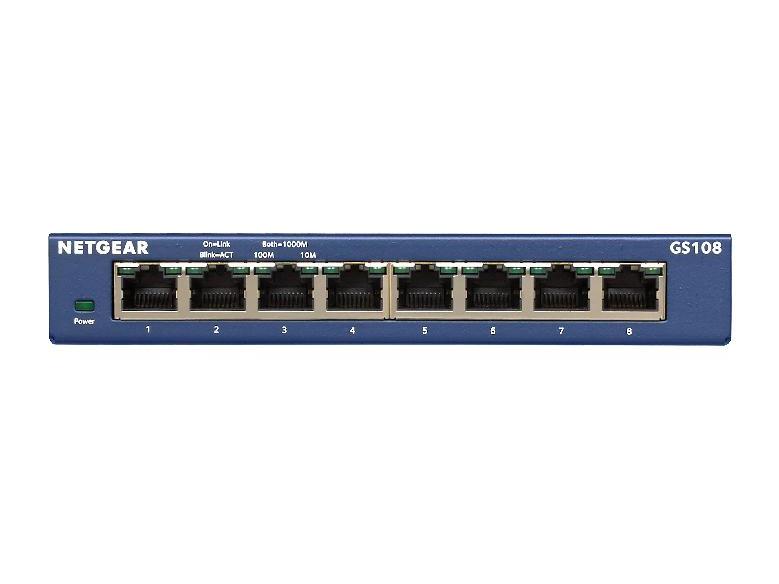 ProSAFE 8-port Gigabit Desktop Switch