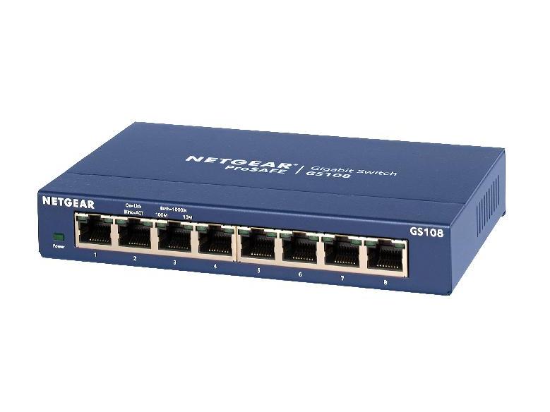 ProSAFE 8-port Gigabit Desktop Switch