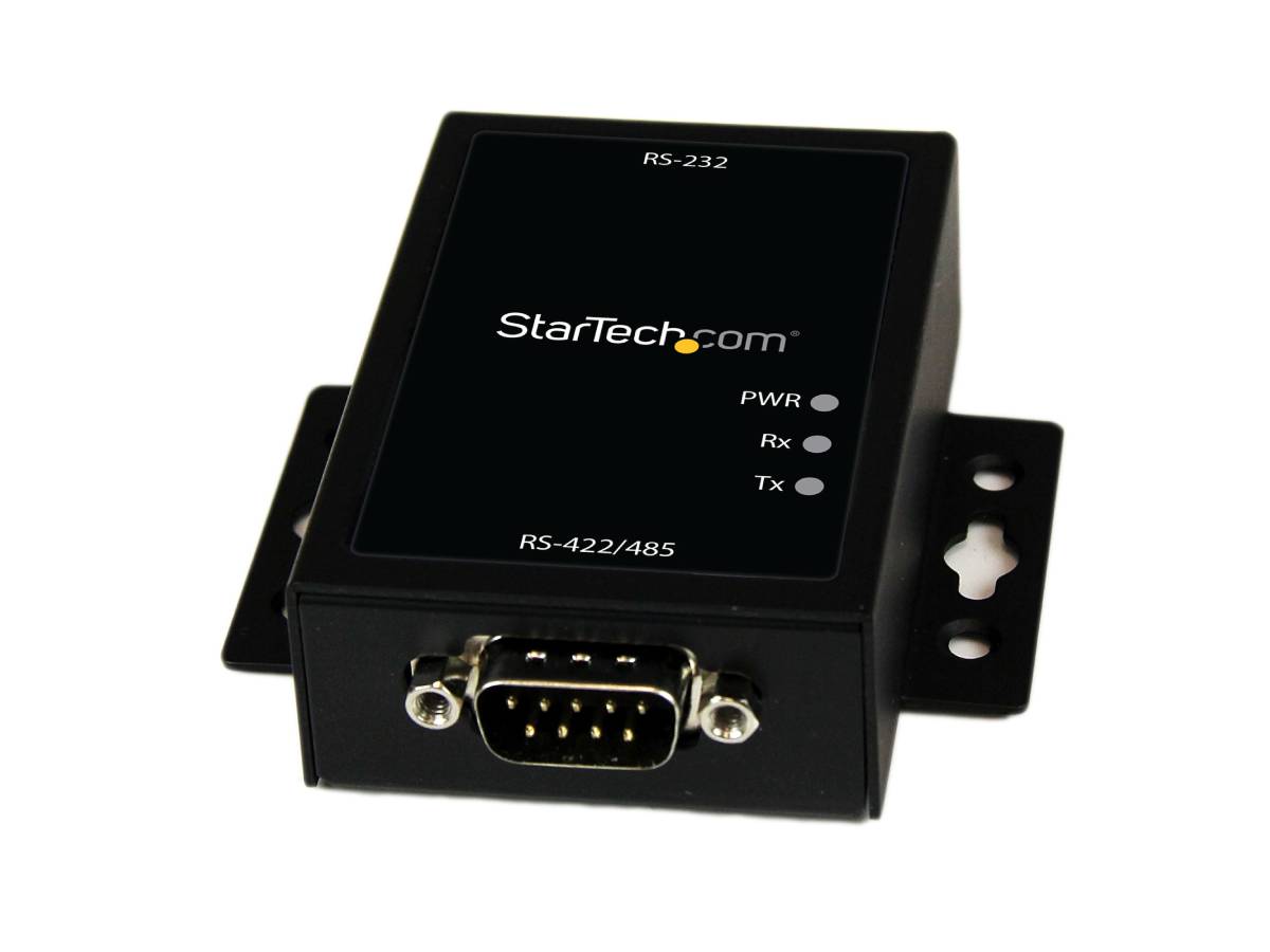 StarTech.com Industrial RS232 to RS422/485 Serial Port Converter w/ 15KV ESD Protection - RS232 to RS 422 RS485 Converter Adapter (IC232485S) - serial adapter - RS-232 - RS-422/485 x 1