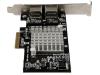 StarTech.com Dual Port PCI Express (PCIe x4) Gigabit Ethernet Server Adapter - 2 Port Network Card - Intel i350 NIC - GbE Network Card (ST2000SPEXI) - network adapter - PCIe 2.1 x4 - Gigabit Ethernet x 2