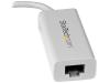 StarTech.com USB C to Gigabit Ethernet Adapter - White - USB 3.1 to RJ45 LAN Network Adapter - USB Type C to Ethernet (US1GC30W) - network adapter - USB-C - Gigabit Ethernet