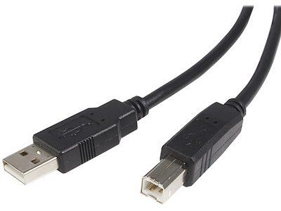 StarTech.com 10 ft USB 2.0 Certified A to B Cable - M/M - 10ft type a to b USB Cable - 10ft a to b USB 2.0 Cable (USB2HAB10) - USB cable - USB to USB Type B - 10 ft