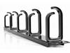StarTech.com Server Rack Cable Management - 1U -19" Metal Rackmount Panel - rack cable management kit - 1U - 19"