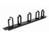 StarTech.com Server Rack Cable Management - 1U -19" Metal Rackmount Panel - rack cable management kit - 1U - 19"