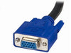 StarTech.com 2-in-1 Universal USB KVM Cable - Video / USB cable - HD-15 (VGA), USB Type B (M) to USB, HD-15 (VGA) - 15 ft - SVUSB2N1_15 - video / USB cable - 15 ft