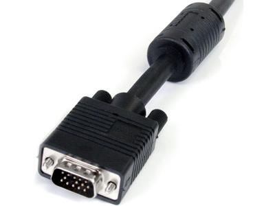 StarTech.com 15 ft. (4.6 m) VGA Extension Cable - HD15 VGA Extension - Triple-Coaxial - Male/Female - VGA Monitor Cable (MXT105HQ) - VGA extension cable - 15 ft