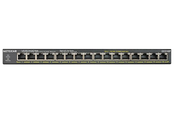 16 PORT GIG POE UNMGD