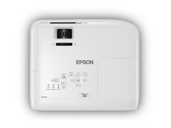 Epson PowerLite E20 - 3LCD projector - portable