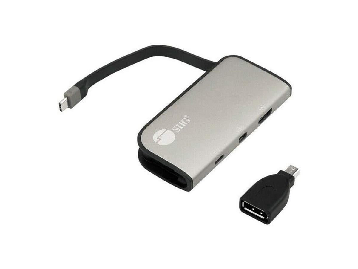 SIIG USB-C to mDP & HDMI VXP Adapter PD