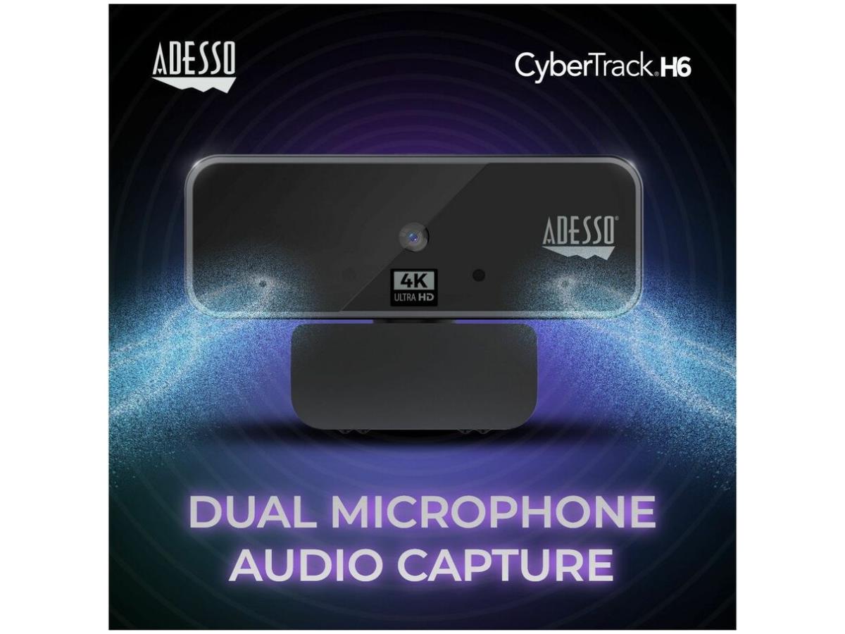 4K Ultra HD USB Webcam w/Shutter