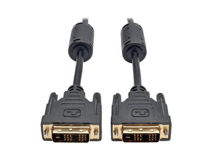 Eaton Tripp Lite Series DVI Single Link Cable, Digital TMDS Monitor Cable (DVI-D M/M), 20 ft. (6.09 m)