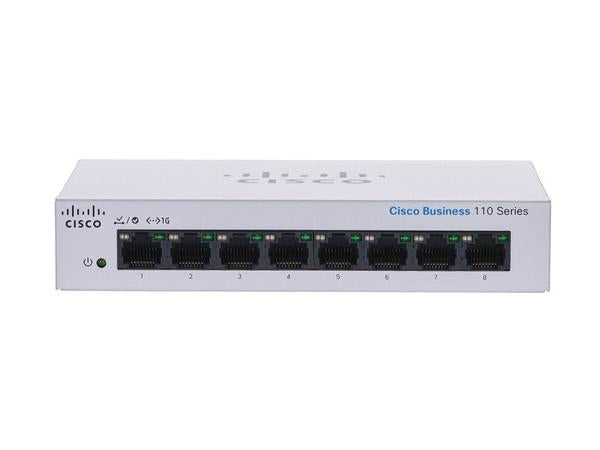 CBS110 UNMANAGED 8-PORT GE, DESKTOP, EXT PS